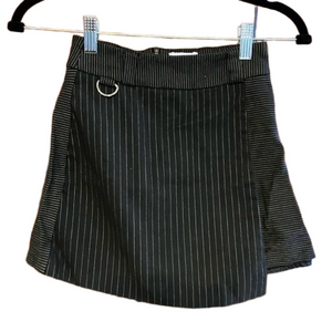 Princess Polly black striped skirt- size 0